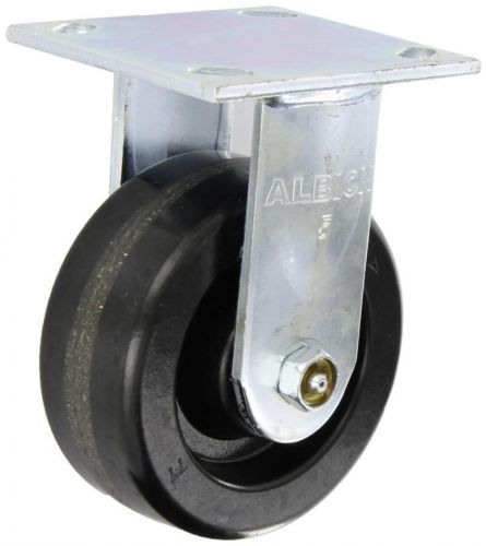 16TM05201R 5&#034; x 2&#034; Albion Rigid Plate Caster, Phenolic Wheel, 1000 lbs Capacity