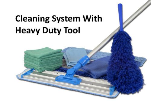 Microfiber towels,  Mops, Laundry Detergent And High Reach Kit. FREE SHIPPING