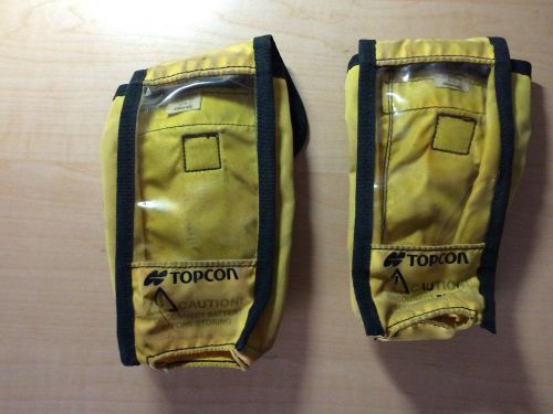 2 Topcon radio bags