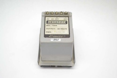 Action instruments t609 transpak dc output 120v-ac 24v-dc power supply b413974 for sale