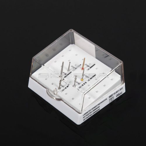 Dental diamond burs laminated veneer kit high speed handpiece 1.6mm ce approved for sale
