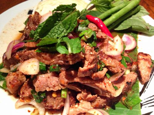 Street Food Recipe Cuisine Sliced Grilled Beef Salad DIY Delivery FREE SHIPPING5