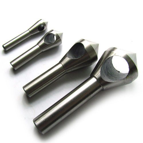 4pcs countersink bit set deburring hand tools for cutting through metal wood aa+ for sale
