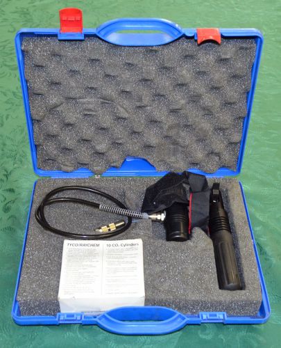 Tyco electronic raychem tdux -it-16 co2 duct sealing system in original case for sale