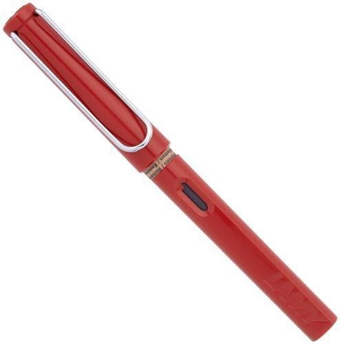 Lamy Safari Fountain Pen, Red (L16F)
