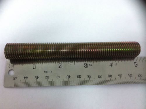 98750A220 Steel Threaded Stud, 5/8&#034;-11 Thread, 5&#034; Long, Fully Threaded