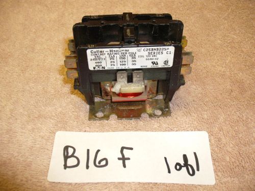 Cutler hammer c25bnb225a definite purpose contactor new for sale