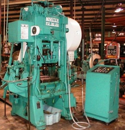 Used minster 30 ton high speed press model p2-30 , year 1970 for sale
