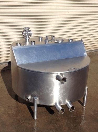 140 gallon mueller ss dairy balance tank,  pasteurizer, htst tank for sale
