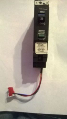 20 amp arc fault remotely operated circuit breaker cutler hammer single pole