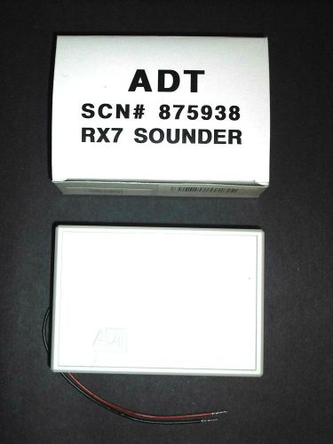 New ADT RX7 Sounder Siren Alarm ~ New in Box