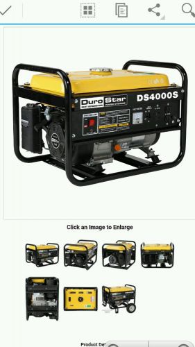DuroStar DS4000S 4000 Watt 7 HP Generator