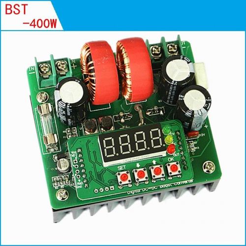 400W DC Converter Boost Step-up Power Supply Module 6-40V to 8-80v 10A