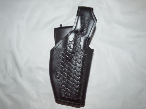 Safariland holster black leather basketweave for hk usp 45 for sale