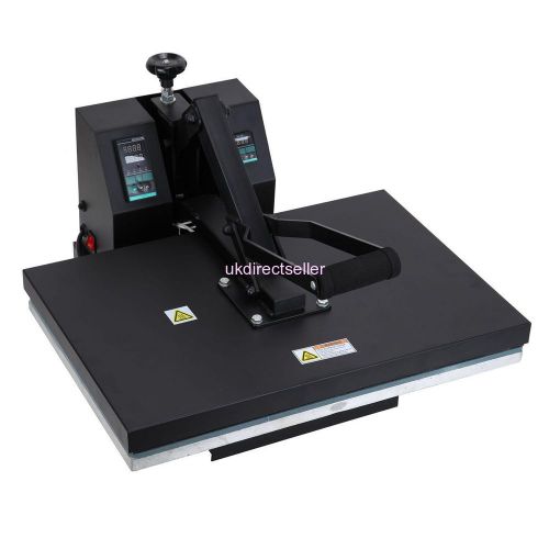 New digital clamshell heat press transfer t-shirt sublimation machine 16&#034;x 24&#034; for sale