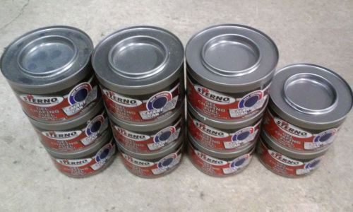 11pk Heat Methanol Gel Sterno Chafing Fuel Cooking Fuel 7oz 2.5 hours