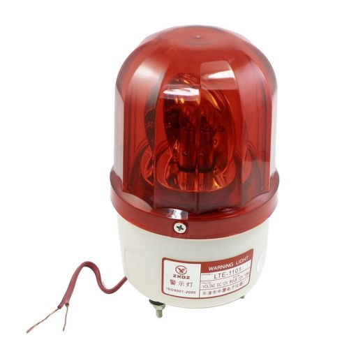 DC12V 10W Industrial Safety Red Indicating Rotary Flash Warning Light