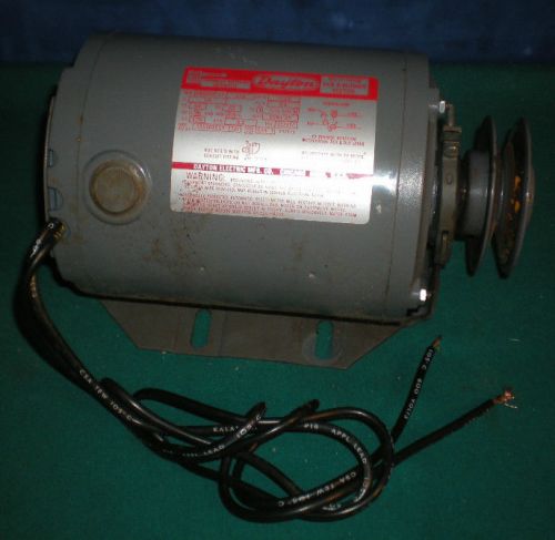Dayton 5k682c split phase fan blower motor 115v 1/3hp tested works 1/2&#034; pulley for sale