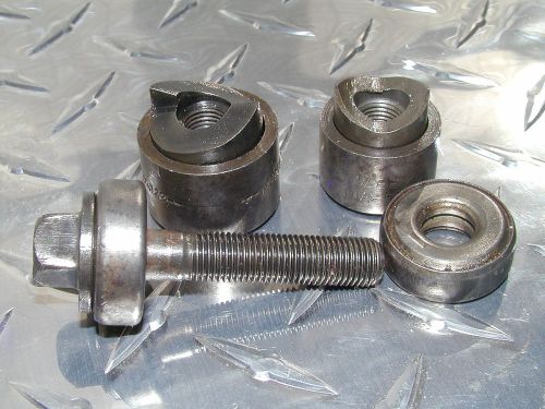 Greenlee conduit 1/2&#034; &amp; 3/4 dia round knockout punch set 5014722 5003999 for sale