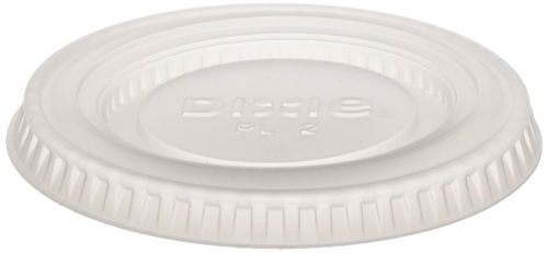 2200 Dixie Translucent Lids 2 oz. portion cups (22 sleeves of 100)
