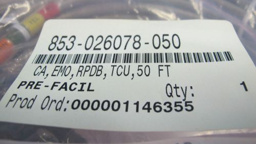Lam research 853-026078-050 cable,emo,rpbd,tcu,50ft for sale