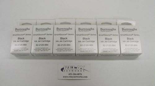Burroughs / unisys ink jet cartridge 82-2120-984 (6-pack) smartsource series for sale