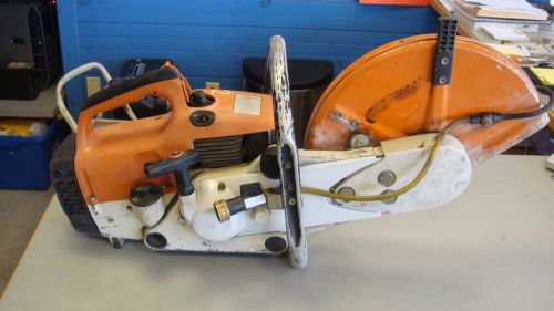 Stihl 14&#034; TS400 Saw with water kit USED Runs Great Hand Held Cut-off Gasoline