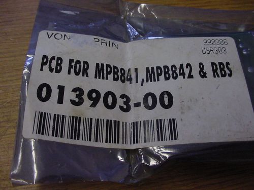 NEW PCB FOR MPB841, MPB842 AND RBS 013903-00