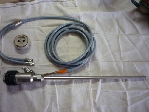 Intuitive Surgical 311464-05 12mm 0 Degree Sholly Stereo Endoscope + light cable