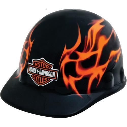 Harley davidson hard hat flame design # hdhhat10fm for sale