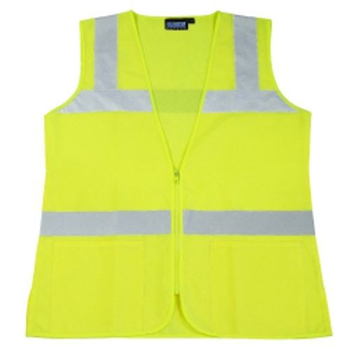 Women&#039;s ERB Fitted Safety Vest Lime Hiviz 61916 Sizes Medium -  3XL ANSI/ISEA