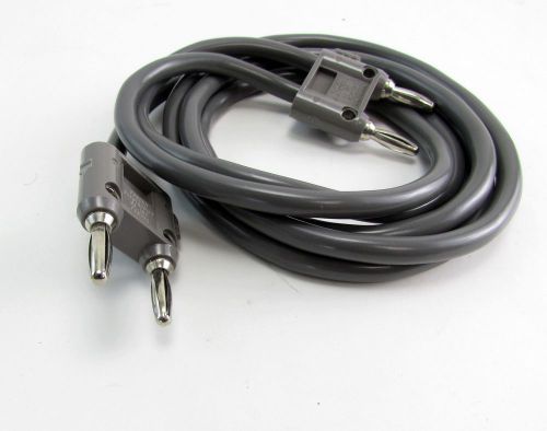 Itt pomona electronics zba-60 dual banana plug connector (radio test gear) 60&#034; for sale