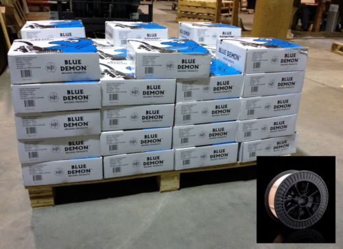 Er70s-6 .045” x 44 lb spools welding wire blue demon (full pallet of 54 spools) for sale