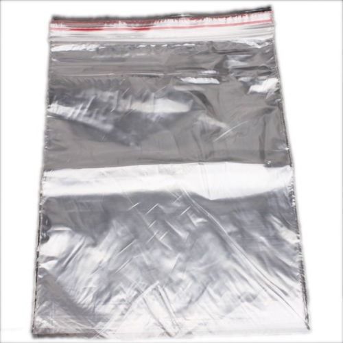 500pcs Clear Self Resealable Plastic Grip Seal Bags Findings 14x20cm W