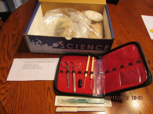 Advanced Biology Dissection Kit NEW + Tools Kit Sonlight Curriculum Homeschool