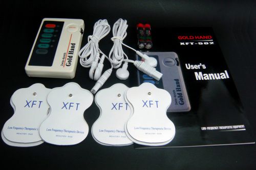 Electronic pulse massager muscle stimulator neck cervical electrotherapy tens for sale