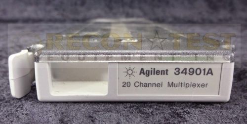 Agilent 34901A 20 Channel Multiplexer Module for 34970A/34972A Calibrated W/ War