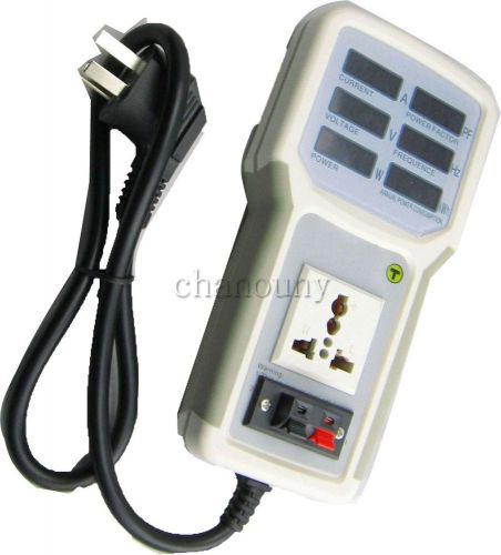 Led energy saving lamp tester power meter power table power factor power monitor for sale