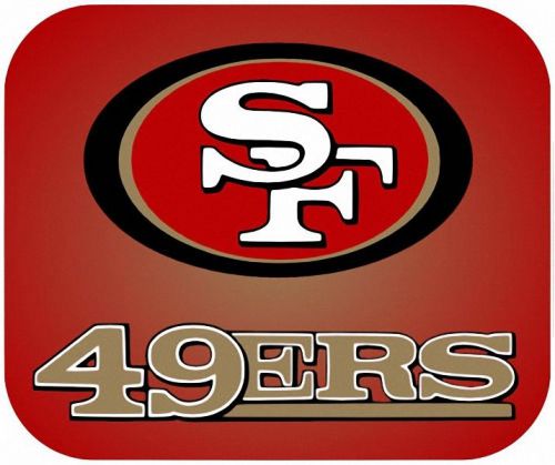 New San Francisco 49ers Mouse Pad Mats Mousepad Hot Gift