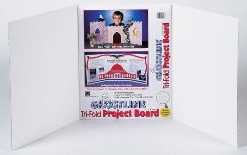 CPPInternational 14&#034; x 22&#034; White Project Board with Ghostline