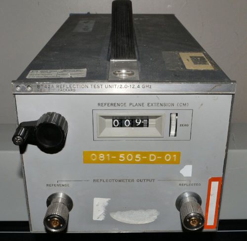 Hewlett Packard 8742A Reflection Test Unit 2-12.4GHz