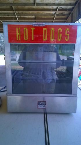 American Permanent Ware Commercial Hot Dog Steamer Mo.DS-1A  19&#034;x 14&#034; USED