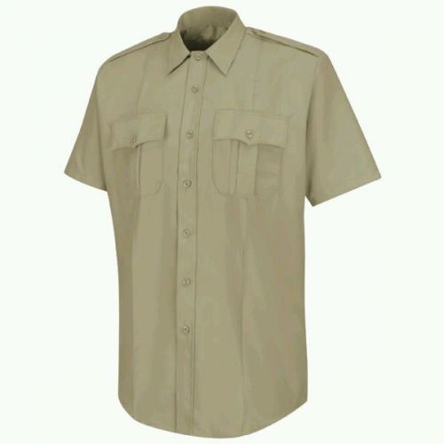 LOT OF 2 HORACE SMALL HS1277  Deputy Deluxe Shirt, Womens, SS, Tan, XL