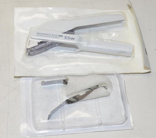 Ethicon Proximate PLUS MD 35W Surgical Skin Stapler &amp; McKesson Staple Remover