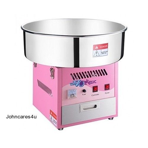 Candy Cotton Commercial Machine Floss Maker Carnival Pink Party Concession Sugar