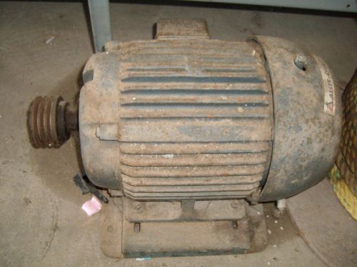 ALLIS CHALMERS RGZ 10HP 460V-AC 3500PM 215T 3PH AC ELECTRIC MOTOR