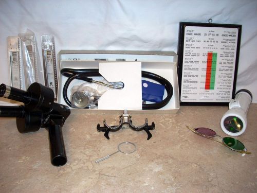 Assorted ophthalmic accessory items for sale