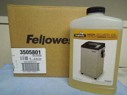 FELLOWES HIGH SECURITY OIL CRC35058  FOR THE WORLDS TOUGHEST SHREDDERS 3505801