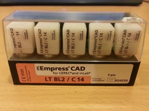IPS Empress CAD LT BL2/ C14 for CEREC and inLab (5 pcs.)