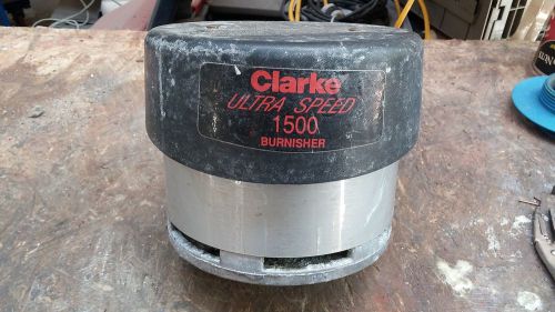 Clark Motor 1.5 HP #45026A 125 V AC From 1500 Clark Ultra Speed 1500 Burnisher